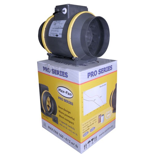 Extractor Max-Fan 250 2 vel(1660m3/h)CAN