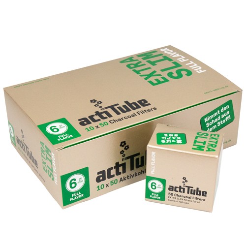 Boquillas ActiTube 6mm EXTRA SLIM 50 u