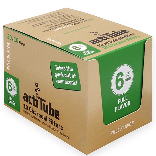 Boquillas ActiTube 6mmEXTRA SLIM 20x10u