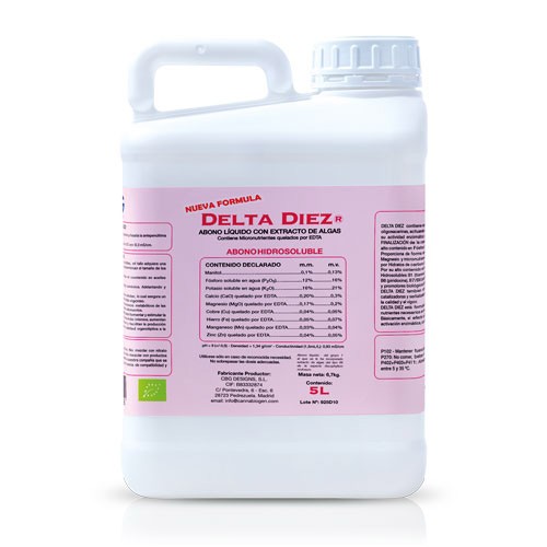 Delta 10 Floración 5L Cannabiogen (4u/c)