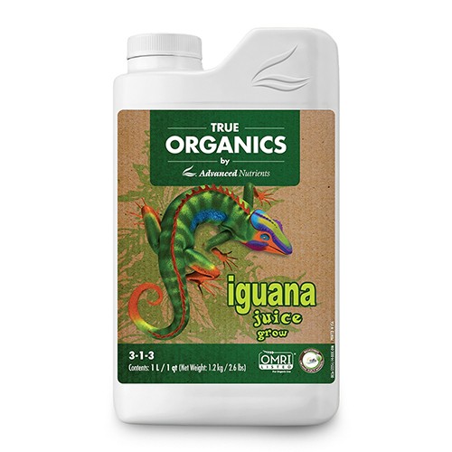 True Iguana Juice Organic Grow 1L Advanc