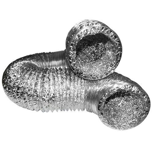 Tubo Aluminio Flexible 152 - 10 mts