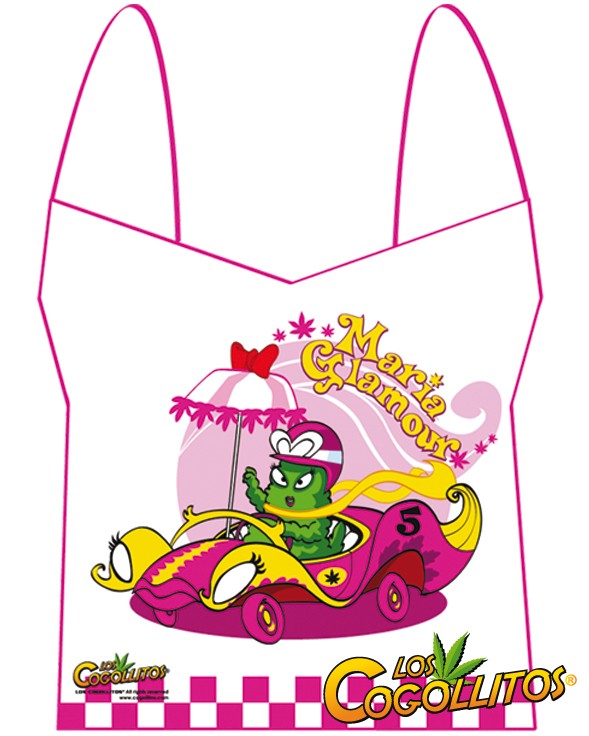 Camiseta Tirante Fino Mª Glamour Talla L