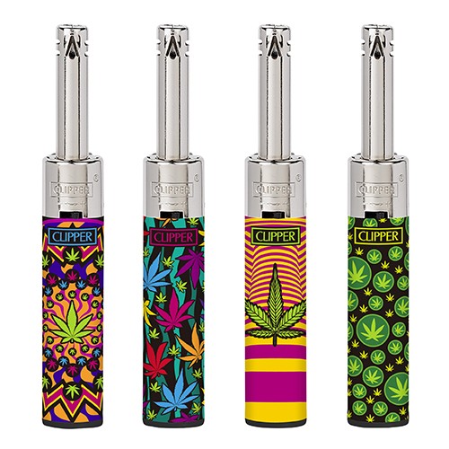 Mechero Clipper Minitube Hypnotic Weed