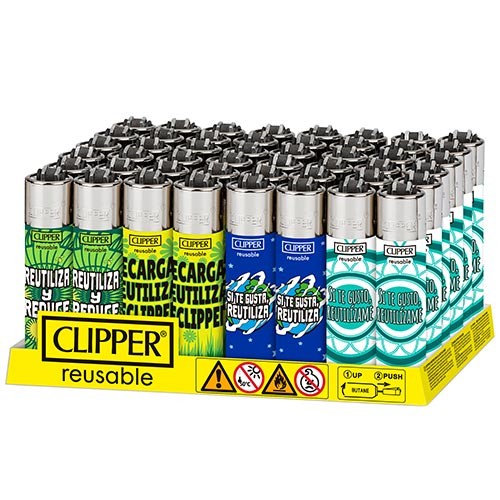 Mechero Clipper Reusable 2 CP11R 48u