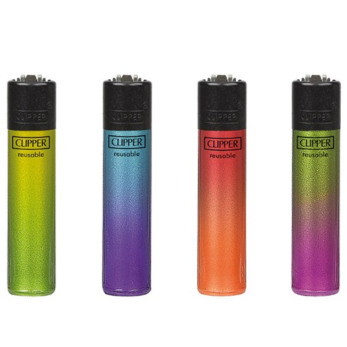Mechero Clipper Crystal Gradient CP22R