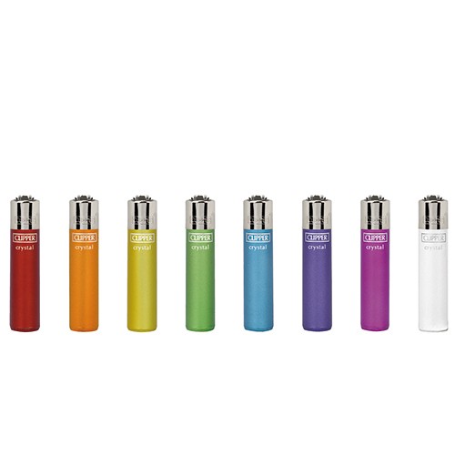 Mechero Clipper Crystal Rainbow CP22R