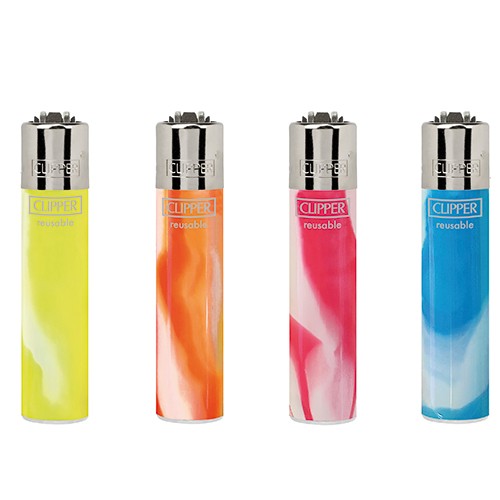 Mechero Clipper Fluo Nebula CP22R