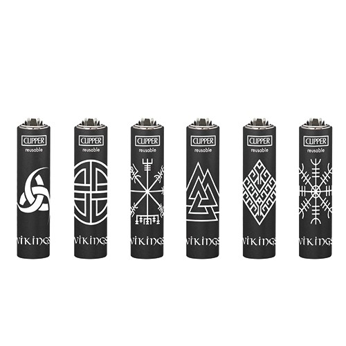 Mechero Clipper Funda Vikings CP22RH 30u
