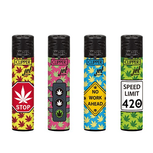 Mechero Clipper Weed Signs CKJ11R 48u