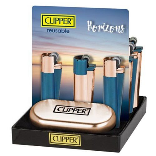 Mechero Clipper Horizons CMP11R 12 uds