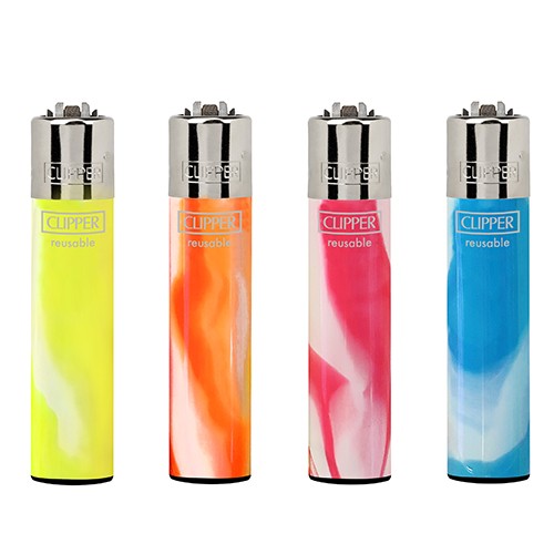 Mechero Clipper Fluo Nebula CP11R 48u