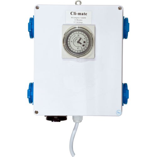 Temporizador 4x600W+calor 3500W CLI-MATE