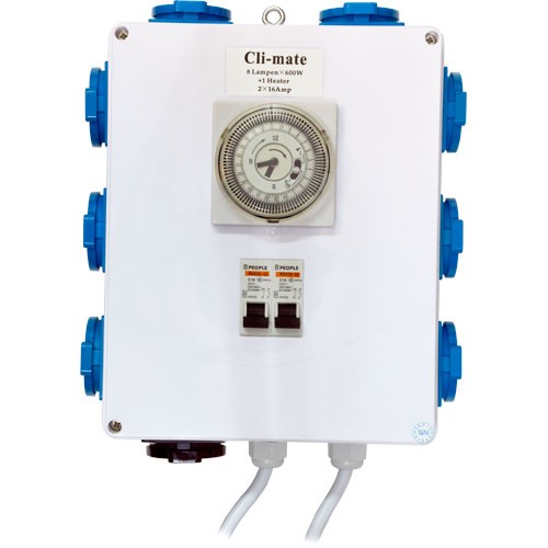 Temporizador 8x600W+calor 3500W CLI-MATE