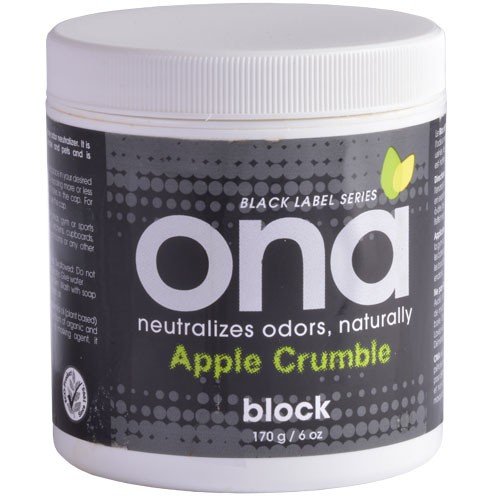 Ambientador ONA Block APPLE 170gr(48u/c)