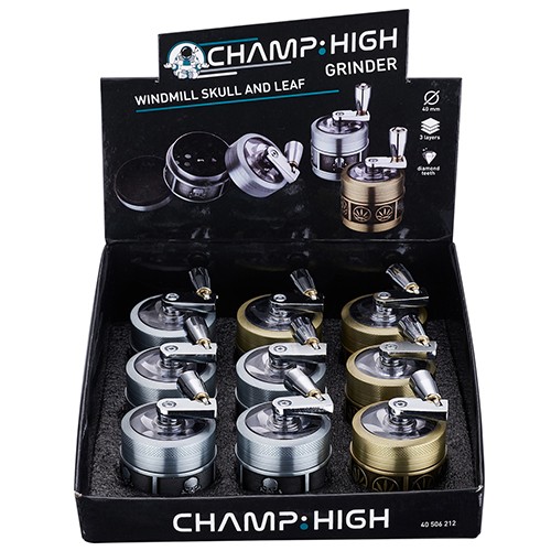 Grinder Molinillo 40mm 9uds Champ High