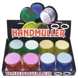 [GRCPP5] Grinder Plástico 5 Partes, 8u/c