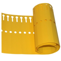 [ETAD14N] Etiquetas Doblar Naranja 1,3x14cm 1000u