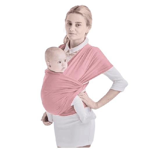 FULAR PORTABEBE SEMIELASTICO ROSA