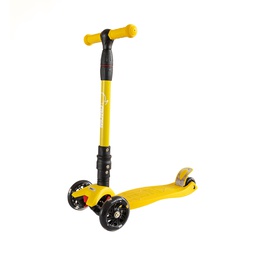 PATINETE LUZ LED COLOR AMARILLO