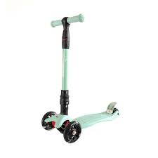 PATINETE LUZ LED COLOR MINT