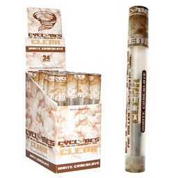 [BLUNT15] Cyclones Clear White Chocolate - 24uds