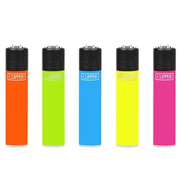 [CLI29] Mechero Clipper Solid Fluo CP11R 48u