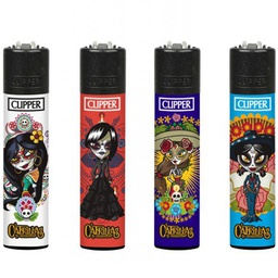 [CLI36] Mechero Clipper Catrina Maya CP11RH 48u*