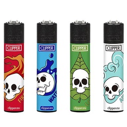 [CLI62] Mechero Clipper Element Skulls CP11R 48u