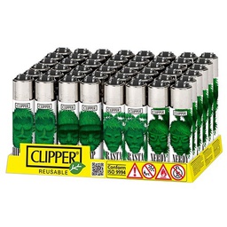 [CLI65] Mechero Clipper Weed Silhouetttes CP22R