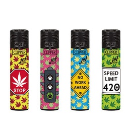[CLI74] Mechero Clipper Weed Signs CKJ11R 48u