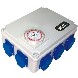 [TBOX8] Temporizador 8x600W TEMPOBOX