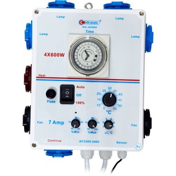 [VENHUMI2] Mini Grower 2 x 600W + Clima CLI-MATE