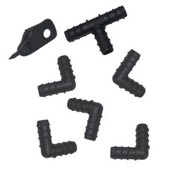 [RGBR] Bolsa piezas Kit Riego(5 codos,1T,1 sac*