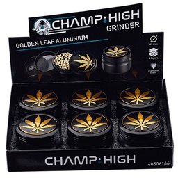 [PLG11] Grinder Golden Leaf 60mm 6uds Champ High