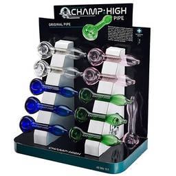 [PLP3] Pipa Borosilicato 12uds Champ High