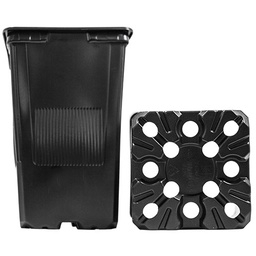 [MAC11L] Maceta Cuadrada 11x11x15,5cm (756u/c)